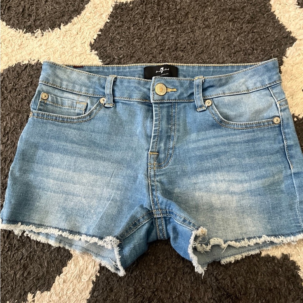 7 for all man kind girls shorts